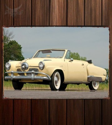 Металлическая табличка Studebaker Commander State Convertible